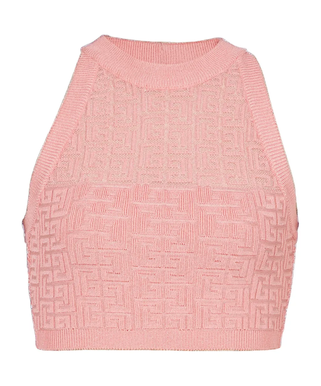 Pb Labyrinth Knit Top