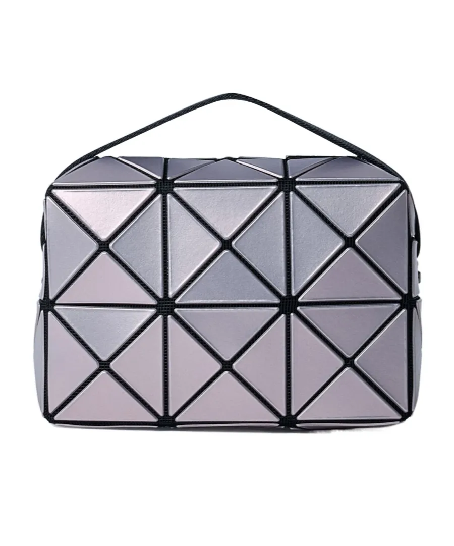 Cuboid Metallic Crossbody Bag