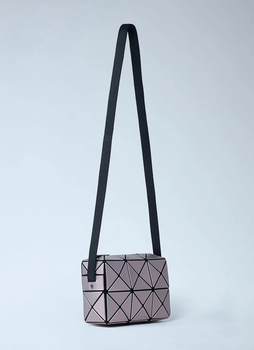 Cuboid Metallic Crossbody Bag