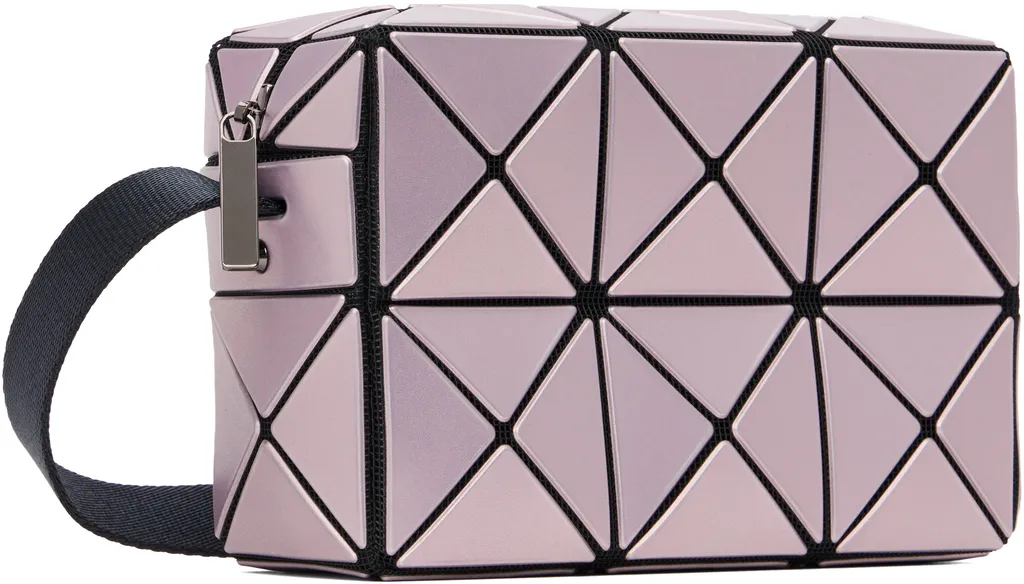 Cuboid Metallic Crossbody Bag