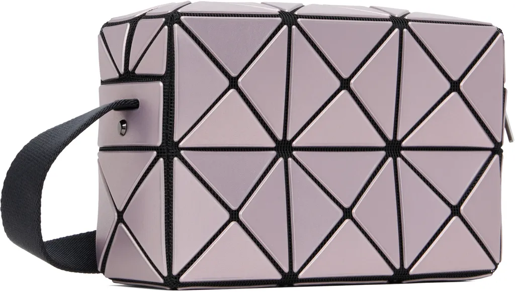 Cuboid Metallic Crossbody Bag