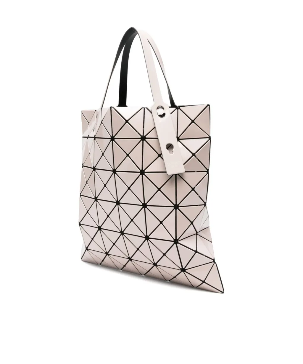 Lucent Geometric-Pattern Tote Bag