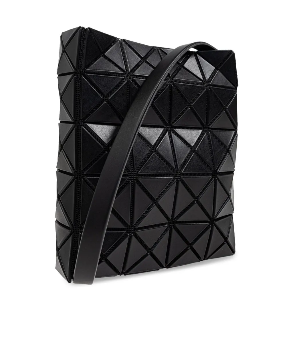 Geometric-Pattern Shoulder Bag