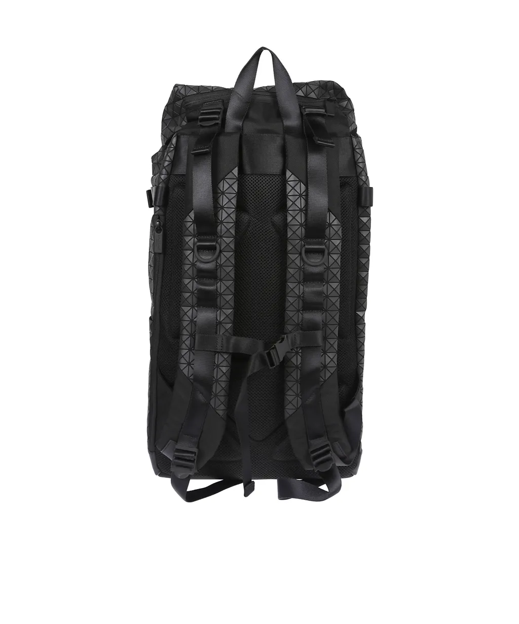 Geometric Buckle Detailed Backpack
