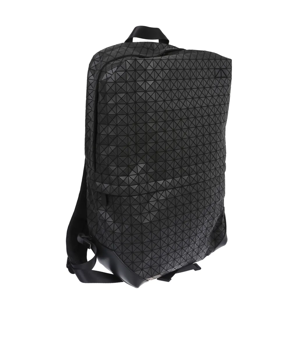 Geometric Zipped Backpack