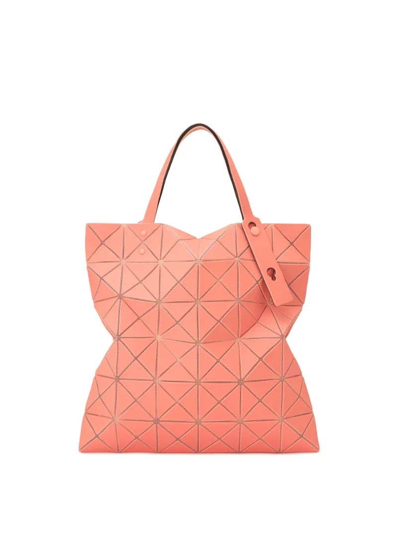 Geometric-Pattern Top Handle Tote Bag