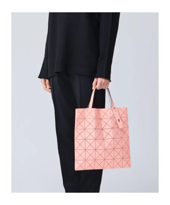 Geometric-Pattern Top Handle Tote Bag