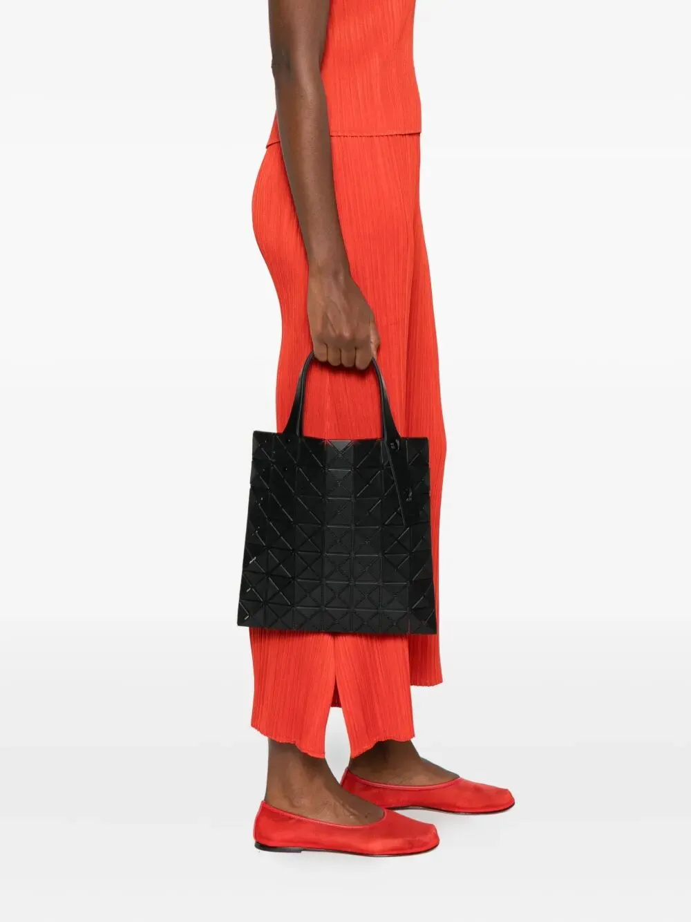 Prism Matte Logo Detailed Tote Bag