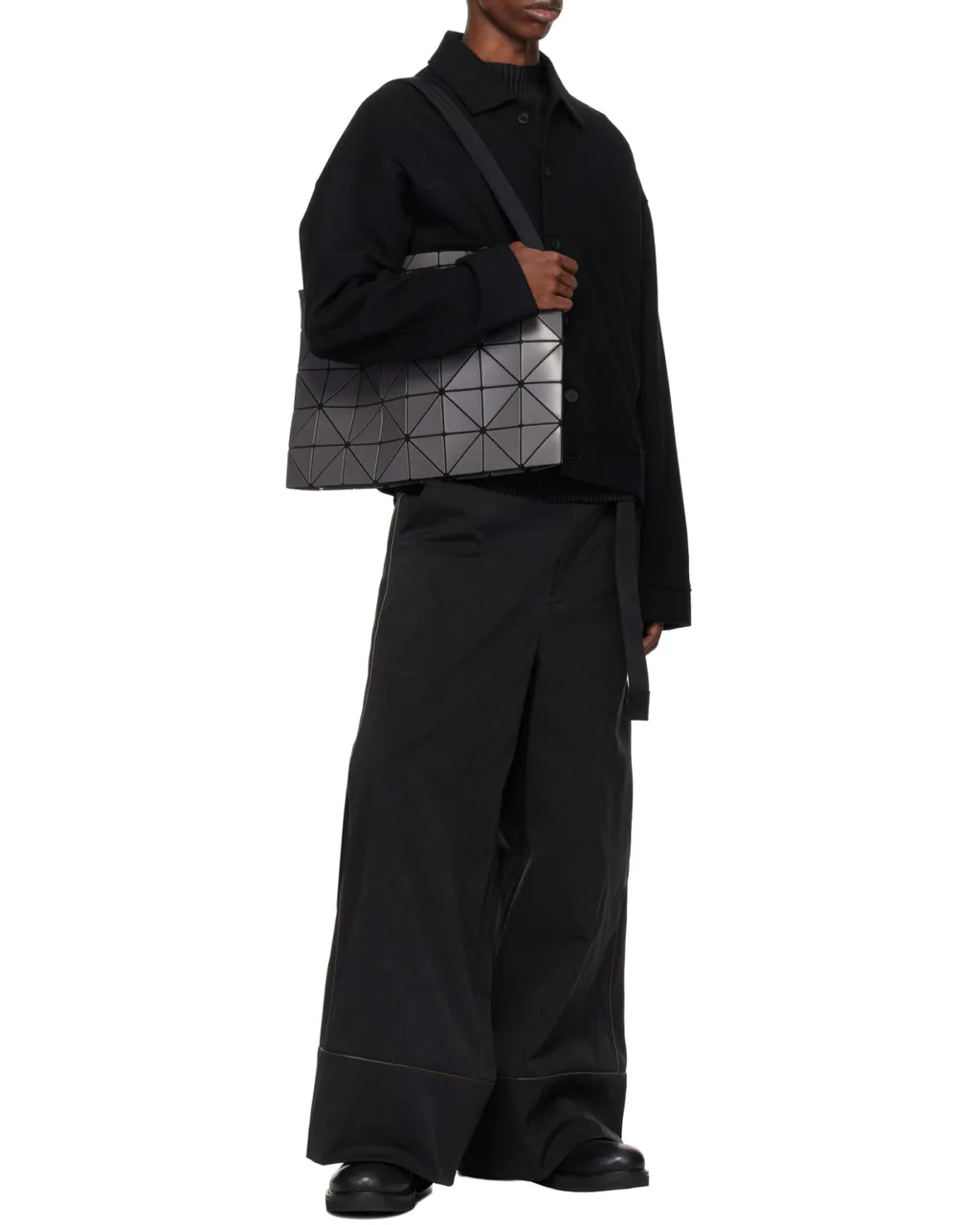 Zippered Shoulder Bag