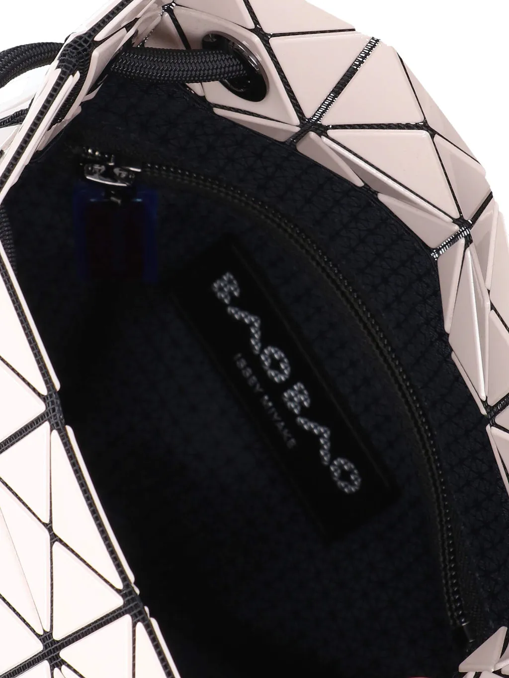 Geometric Drawstring Bucket Bag