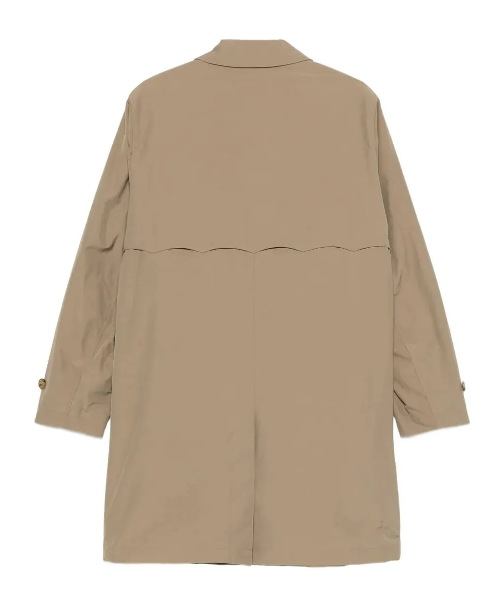 Button Trench Coat