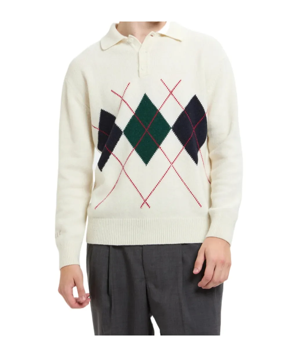Argyle Knit Jumper