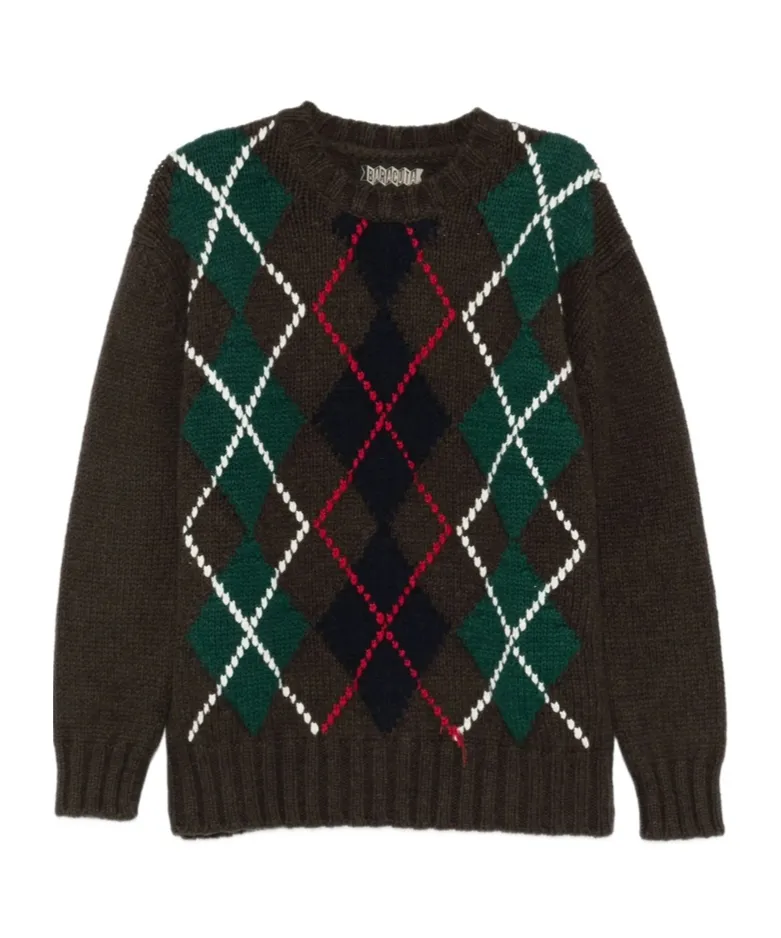 Argyle Knit Jumper