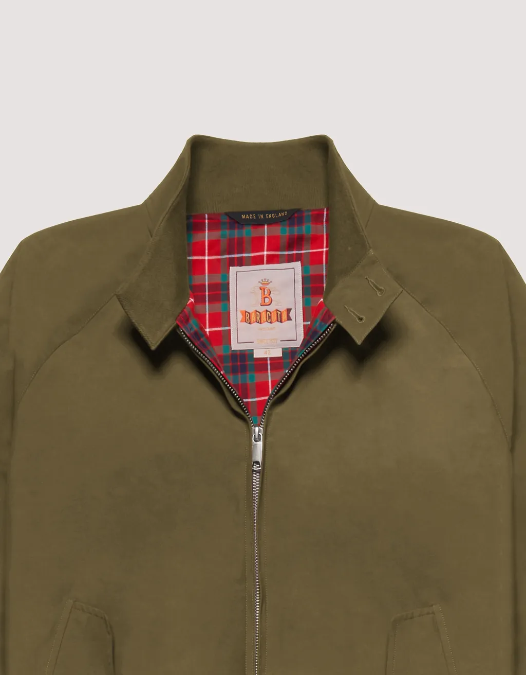 High-Neck Zipped Jacket