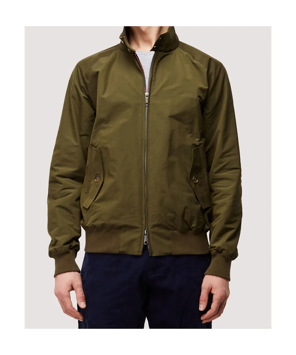 High-Neck Zipped Jacket