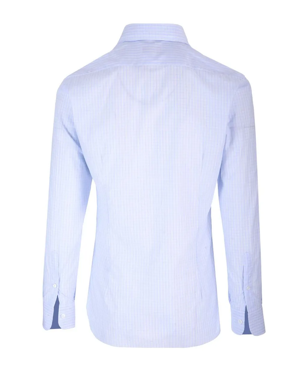 Checked Long-Sleeved Shirt