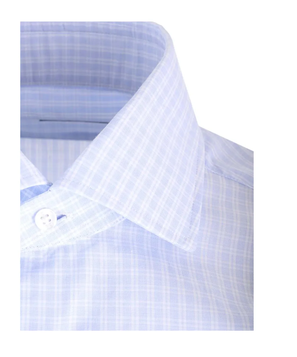 Checked Long-Sleeved Shirt