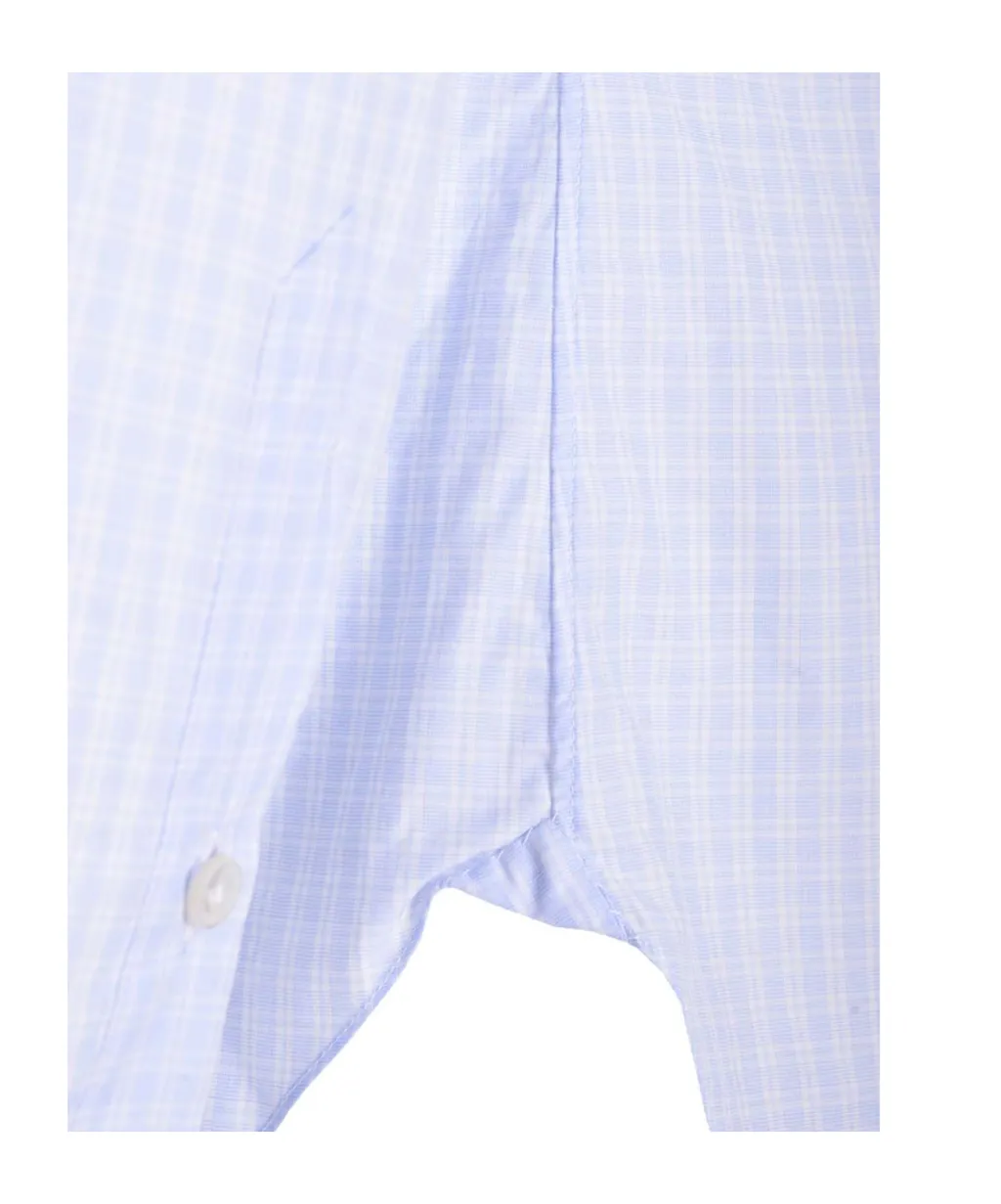 Checked Long-Sleeved Shirt
