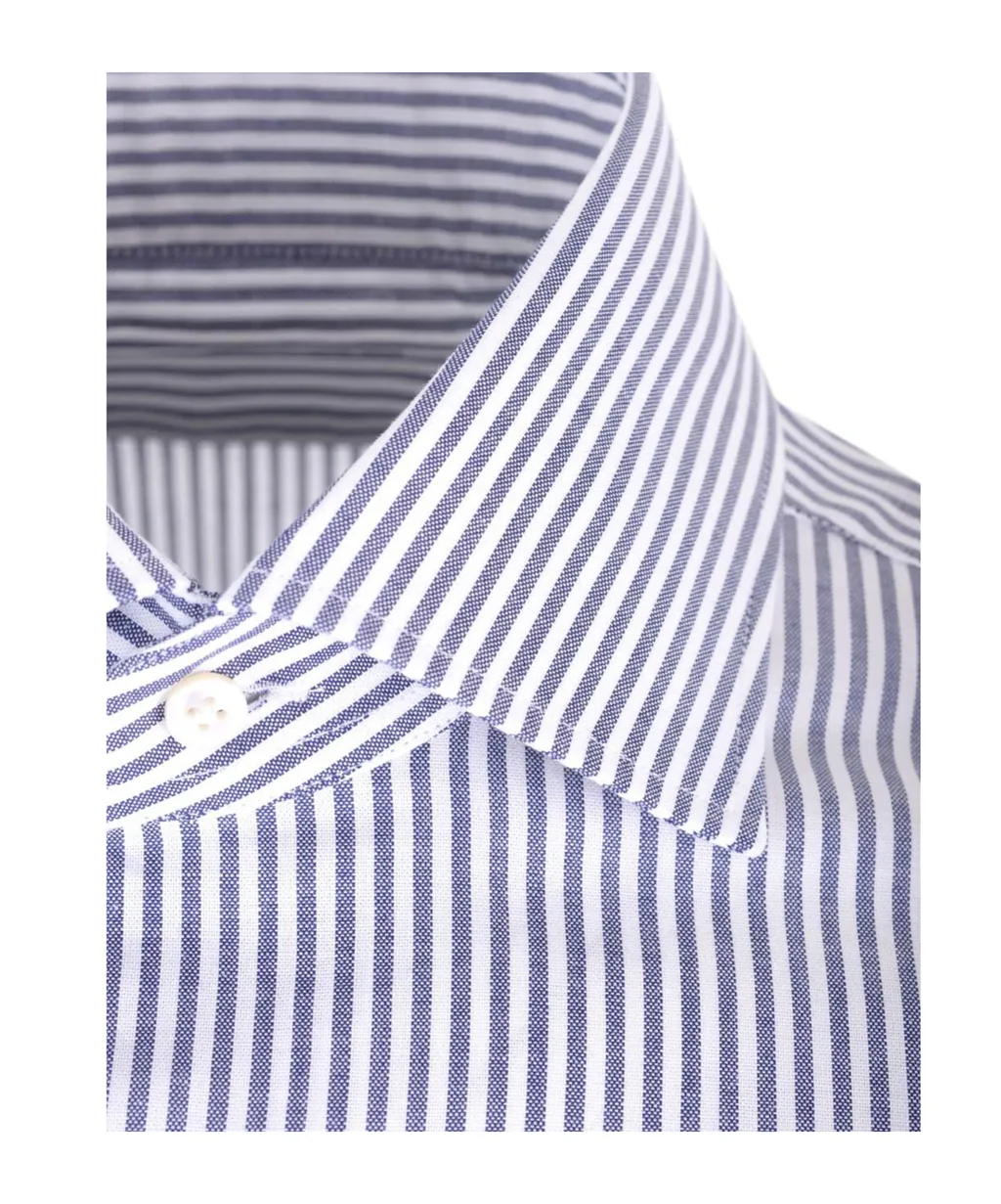 Pinstriped Long-Sleeved Shirt