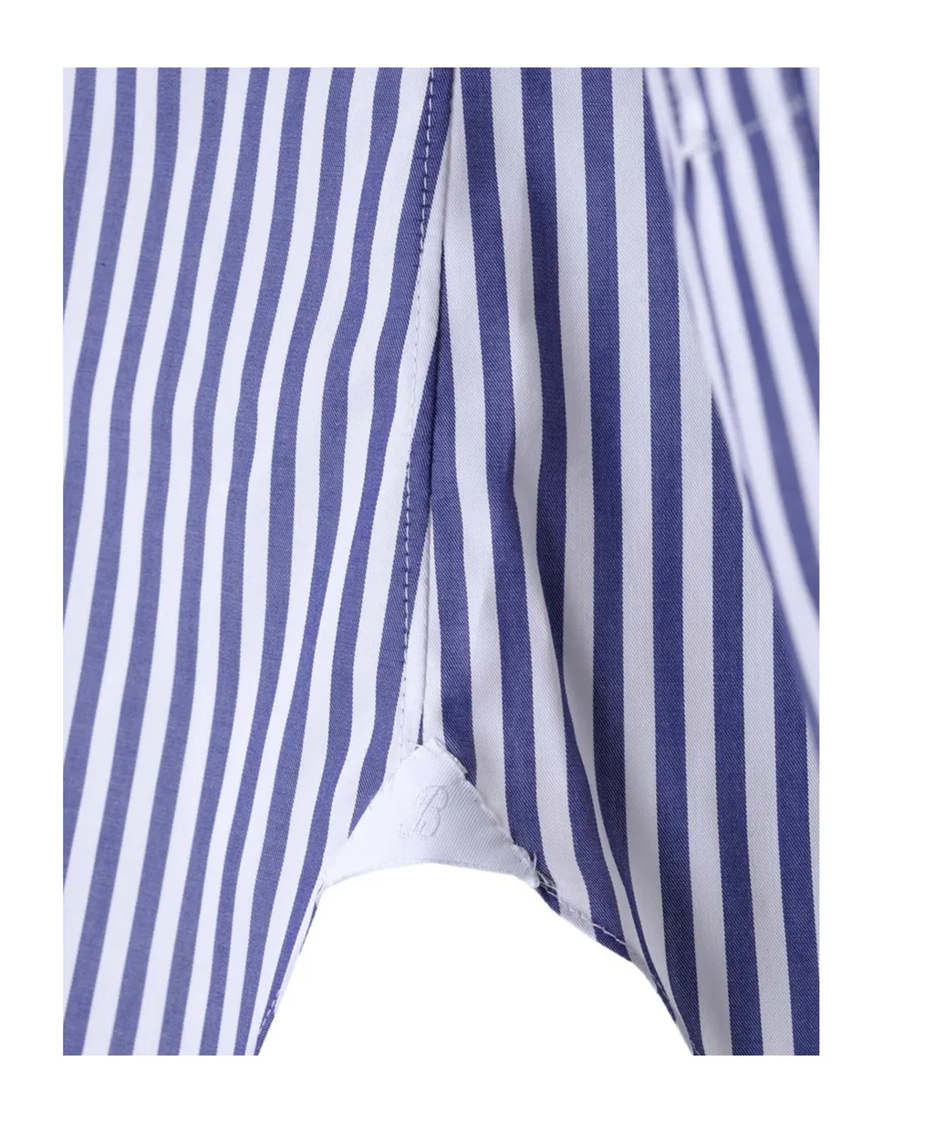 Striped Long-Sleeved Shirt