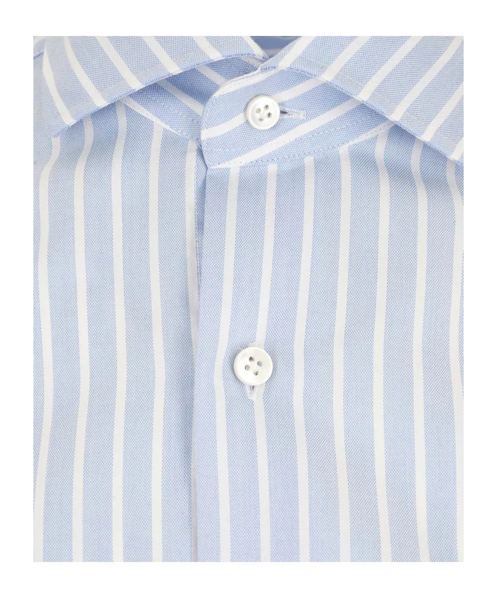 Culto Straight-Hem Striped Shirt