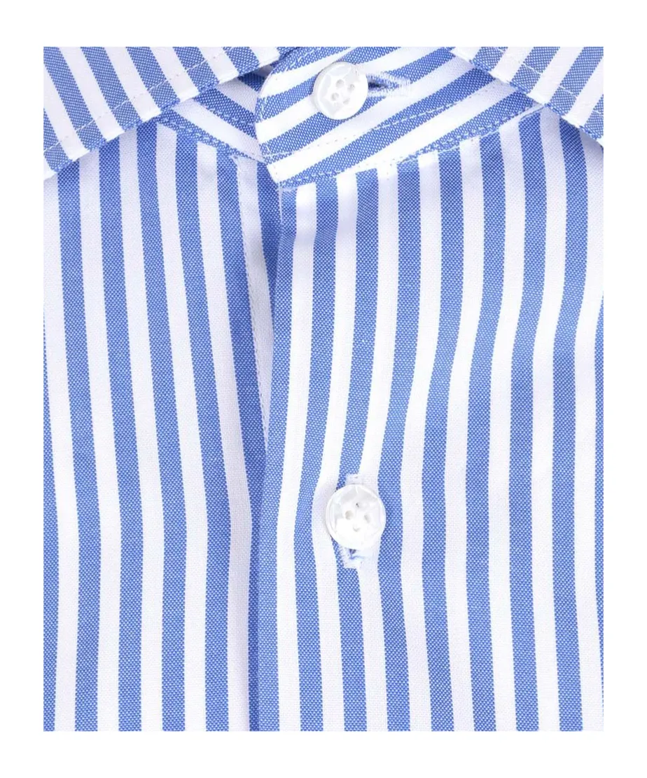 Culto Straight-Hem Pintriped Shirt