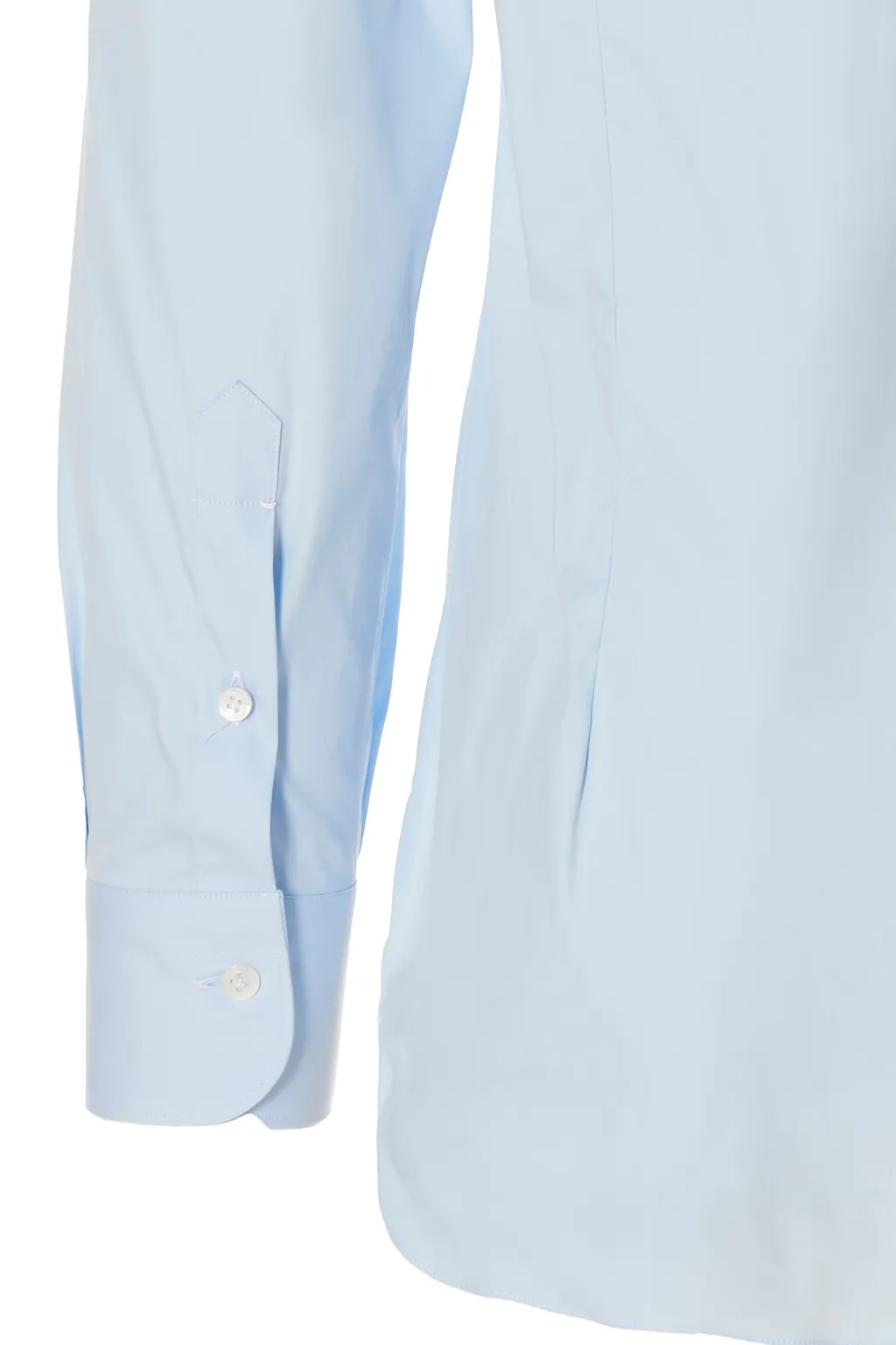 Long-Sleeved Poplin Shirt
