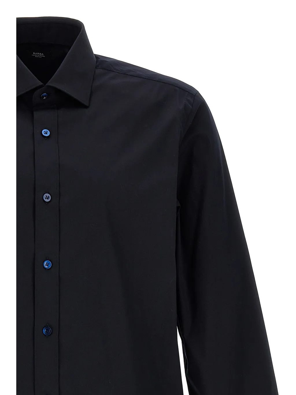 Lapel Long-Sleeved Shirt