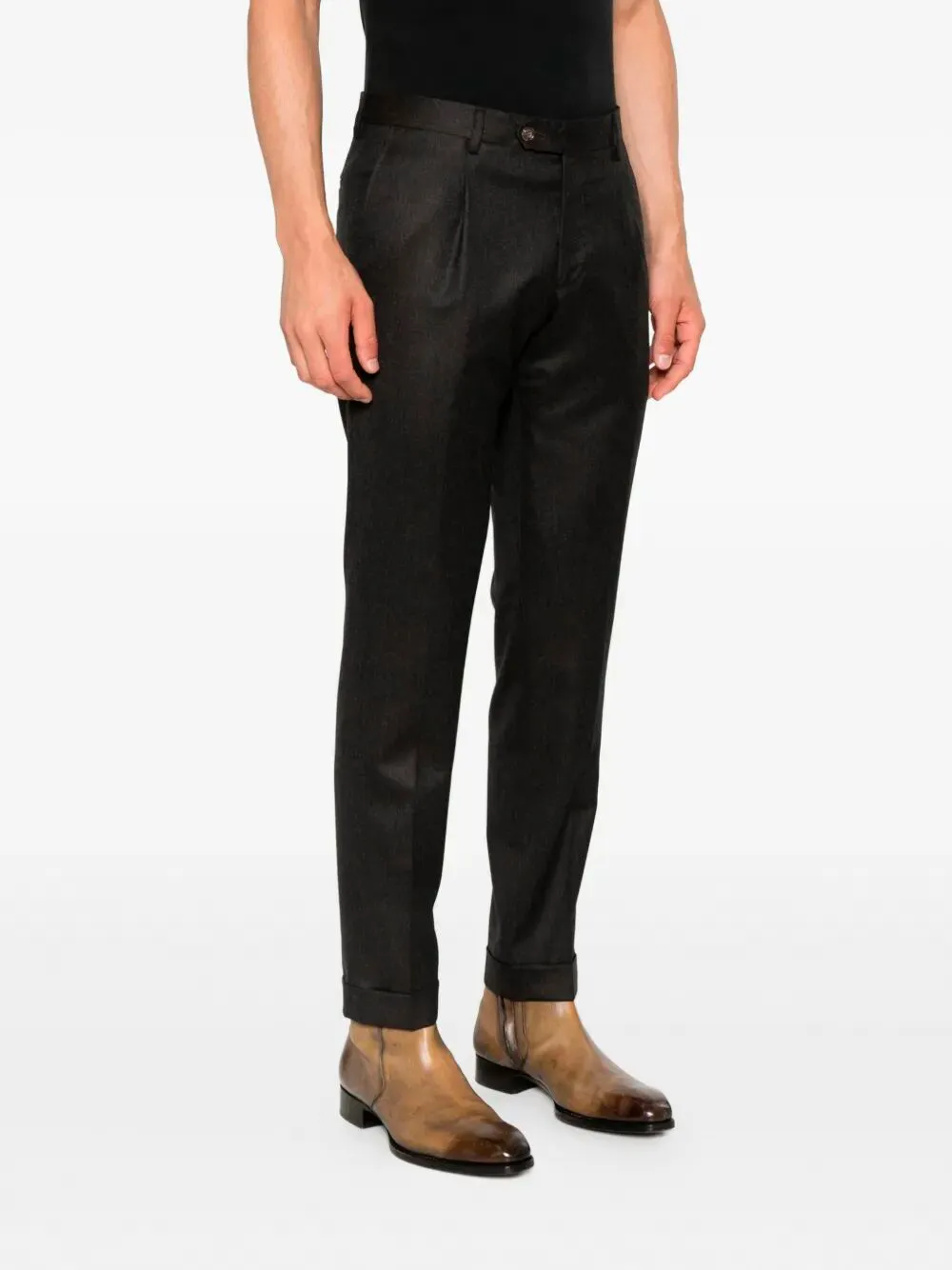 Pleated Casual Pants