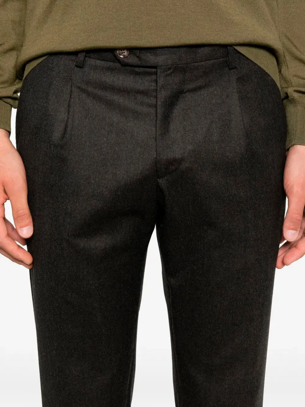 Pleated Casual Pants