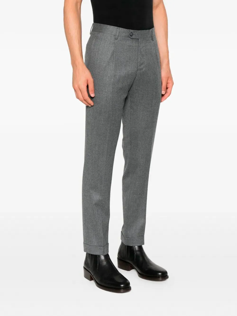 Pleated Casual Pants