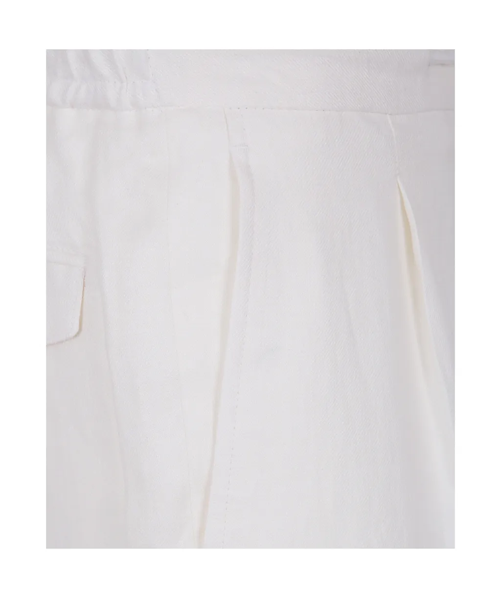 Elastic Waist Casual Pants