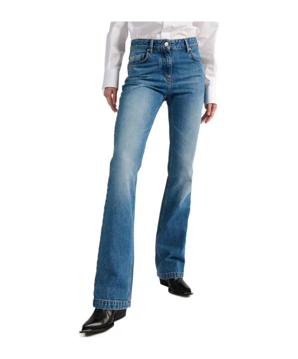 Logo-Plaque Jeans