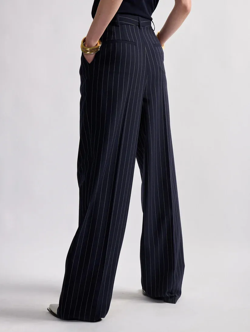 Striped Casual Pants