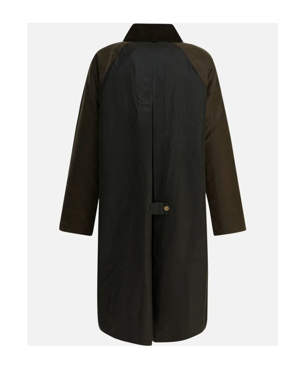 Singled Breasted Zip Detailed Coat