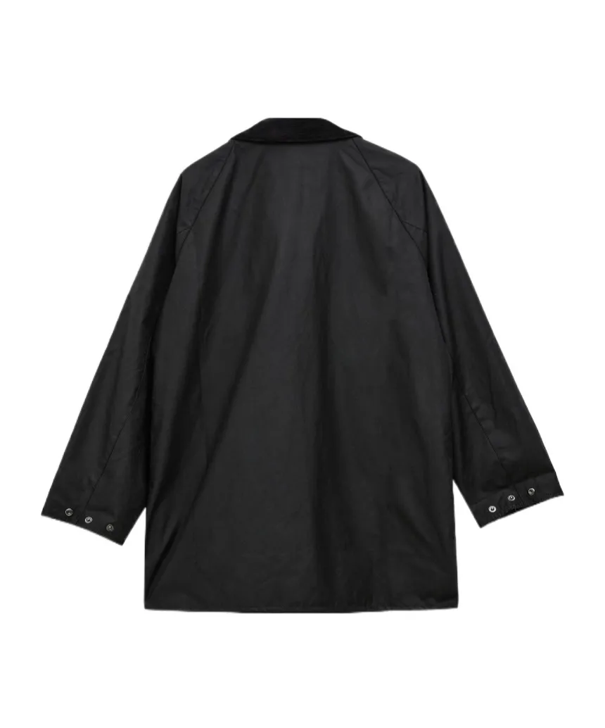 Corduroy-Collar Coat