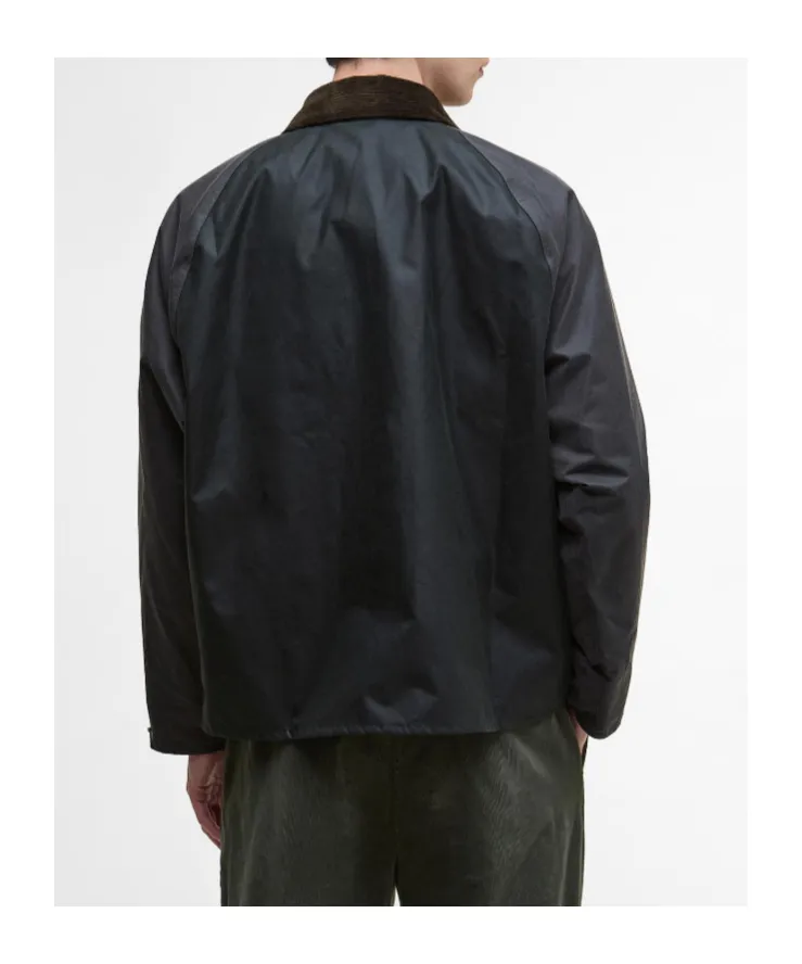 Patchwork Transport Waxed Jacket