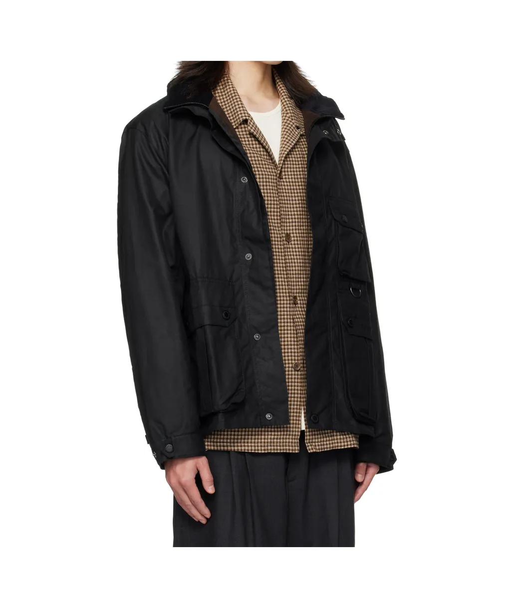 Re-Engineered Utility Bedale Batik Jacket
