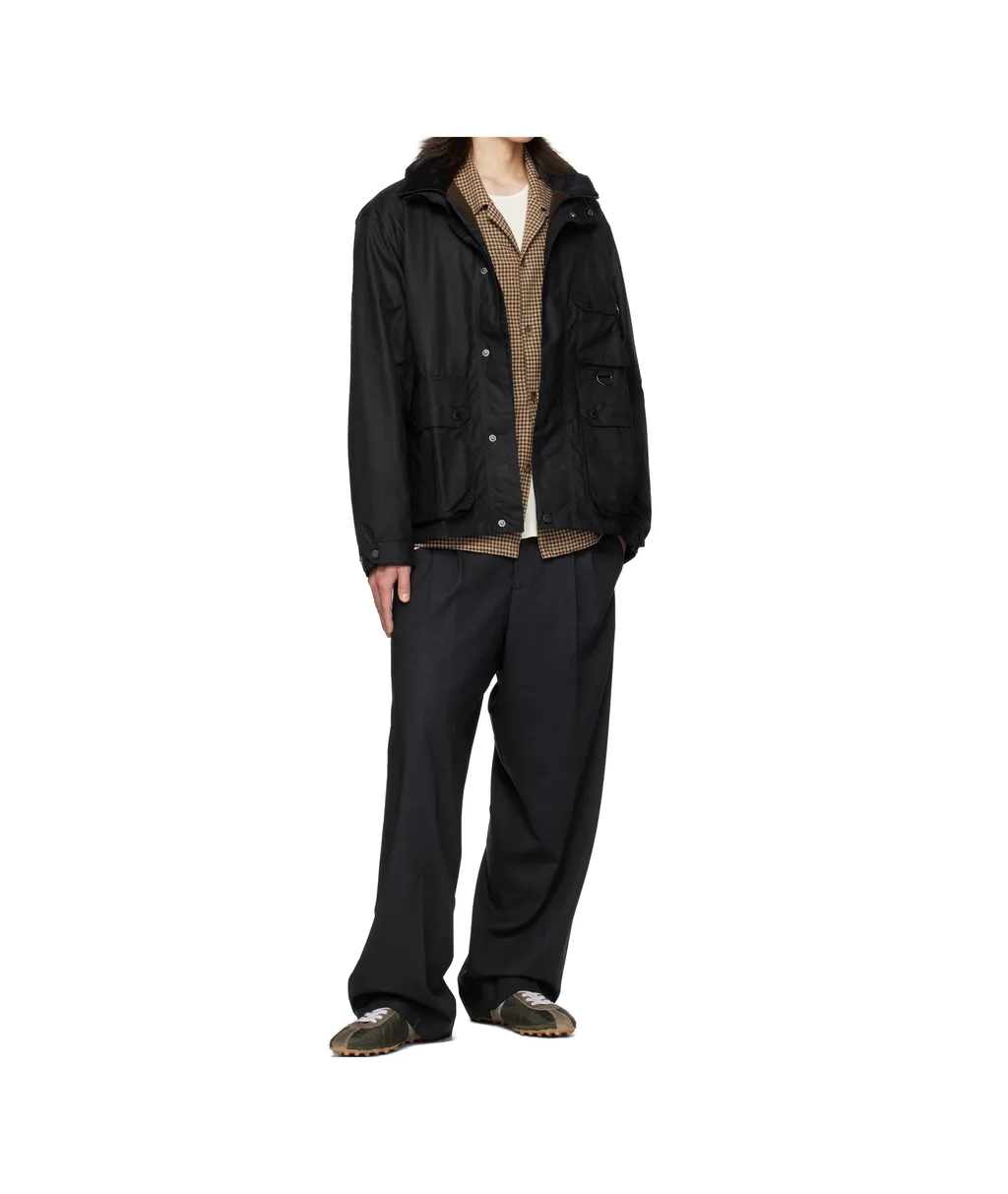 Re-Engineered Utility Bedale Batik Jacket
