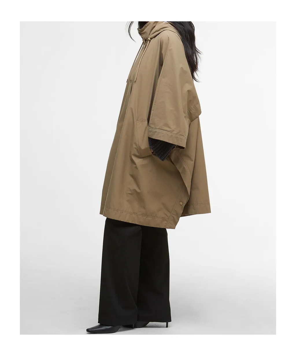 Hooded Buttoned Coat