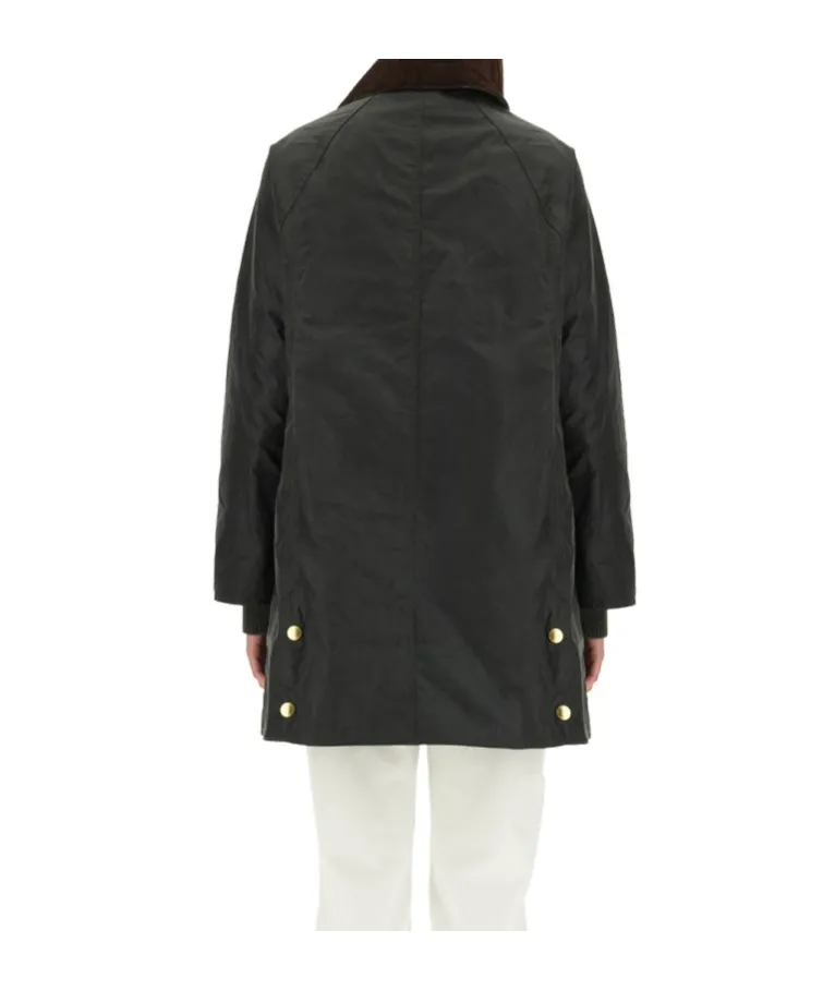 Long Beadnell Straight Hem Coat