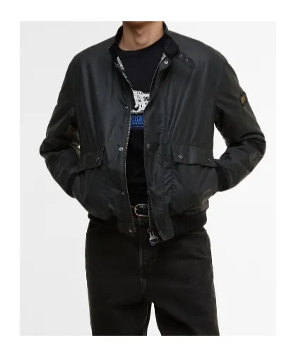 Buttoned Pocket-Detail Jacket