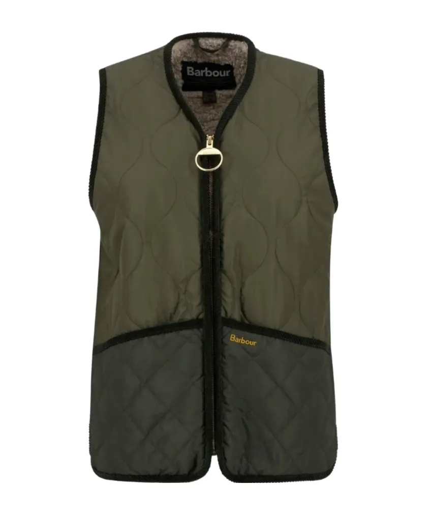 Quilted Zip-Front Gilet