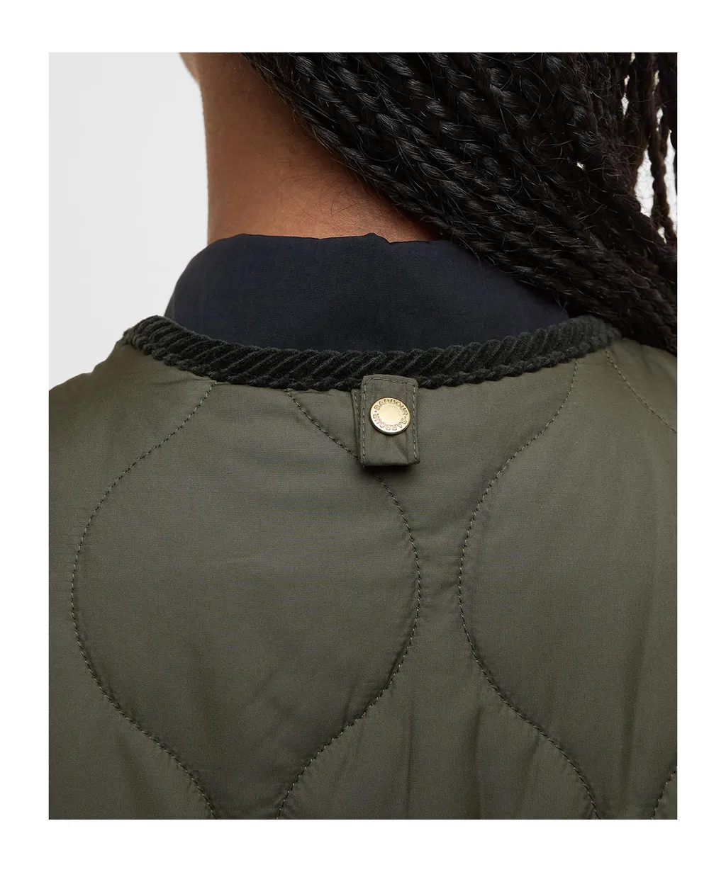 Quilted Zip-Front Gilet
