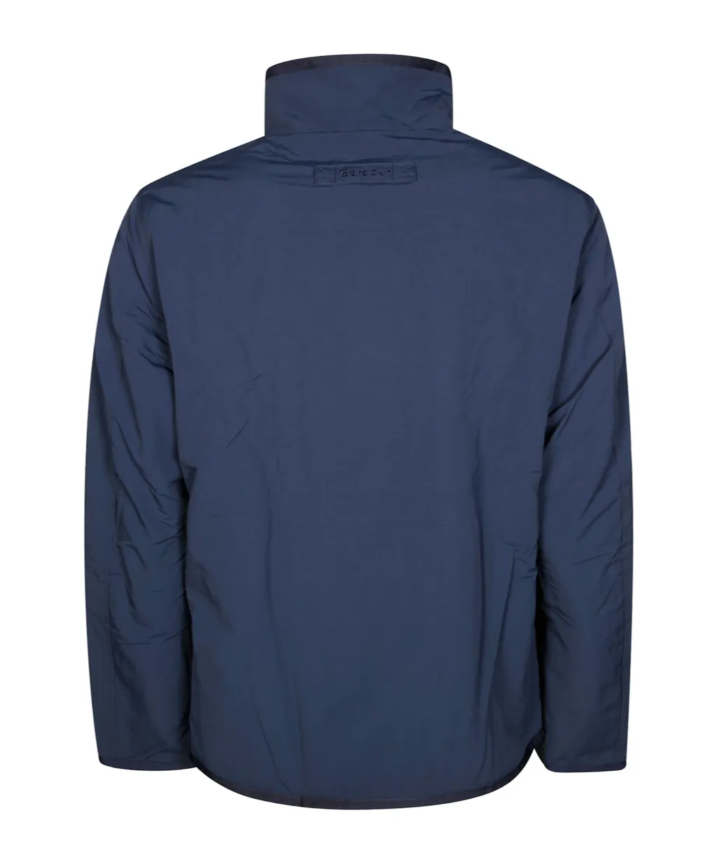 Logo Embroidered Reversible Fleece Jacket
