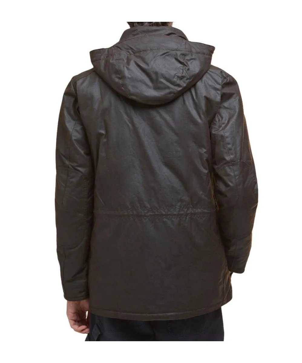 Winter Sapper Hooded Wax Jacket