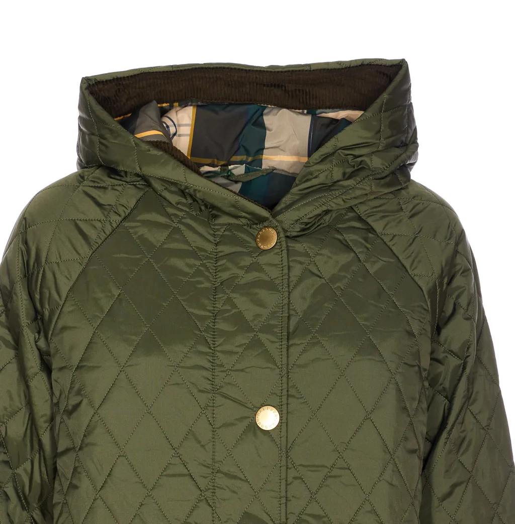Quilted Hooded Jacket