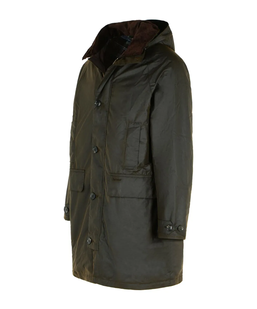 Beudale Brown Waxed Cotton Parka