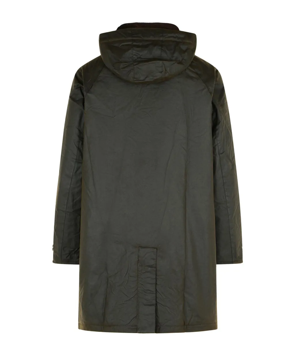 Beudale Brown Waxed Cotton Parka