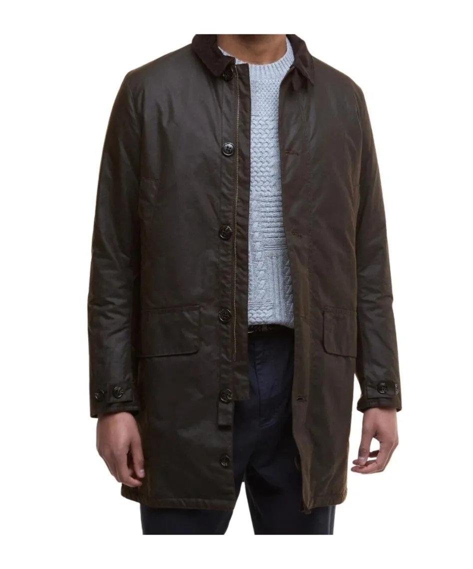 Cotton Buttoned Coat